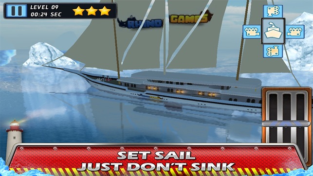 Titanic Iceberg Escape Historical Ship Parking 3D Drive Game(圖4)-速報App