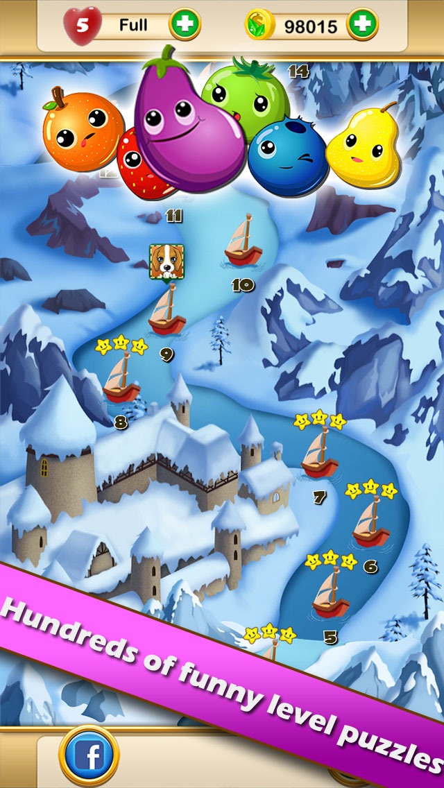 How to cancel & delete Fruit Legends™ - Free match-3 splash game(200+ levels)! from iphone & ipad 3
