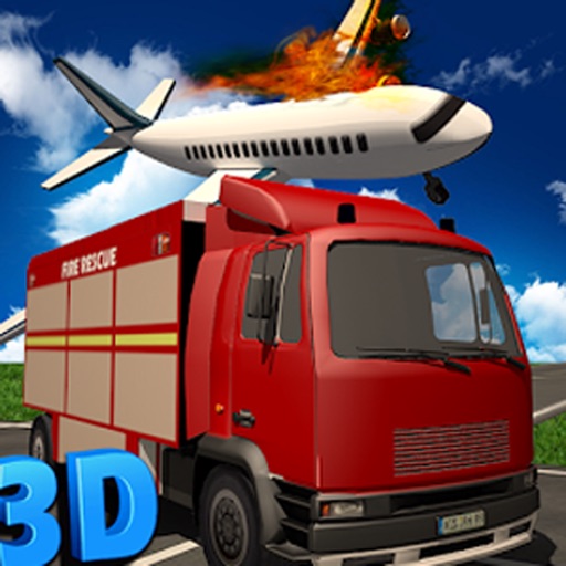 Airport Fire Emergency Rescue 3D icon