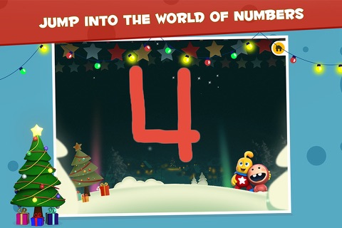 Icky Snow Trace - Learn 1234 Numbers - Christmas Edition screenshot 2
