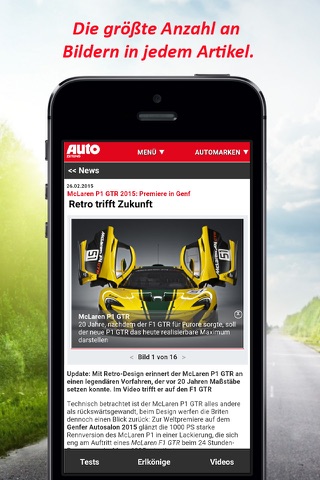 AUTO ZEITUNG - Tests & Fahrberichte, Erlkönige, Autokauf, Motorsport & Tuning screenshot 3