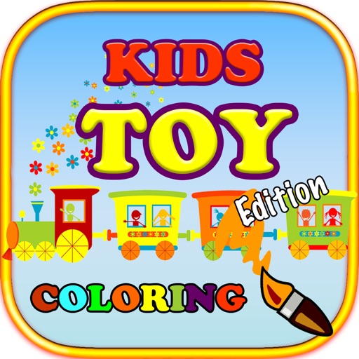 Coloring Book for Kids Toy Edition