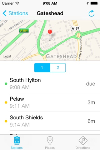 Metro App for Tyne and Wear Metro screenshot 2