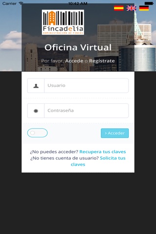 Fincadelia Oficina Virtual screenshot 2