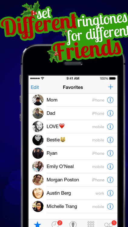 Christmas Jingle Tones - Holiday Ringtones and Text Tones