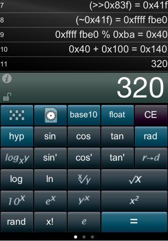 Calc For Coders Lite screenshot 3