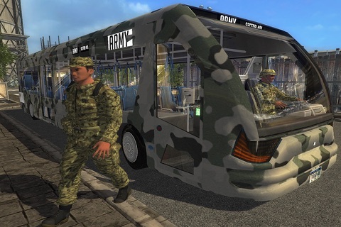 Army Bus Driver Simulator screenshot 2