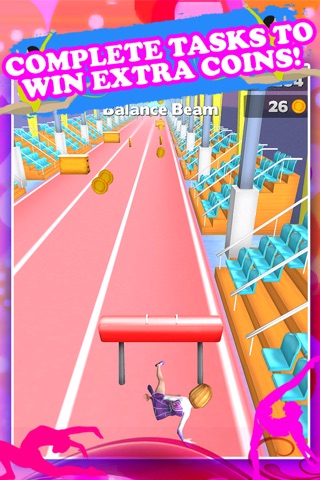 American Gymnastics Girly Girl Run Game PRO screenshot 2