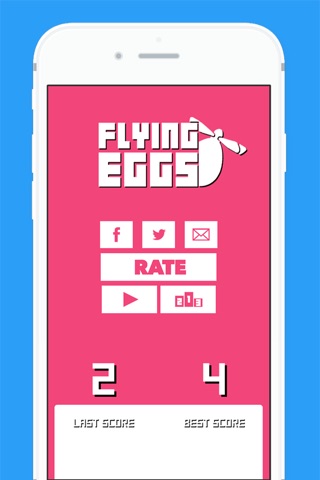 Flying Eggs - Don't Crash The Egg screenshot 4