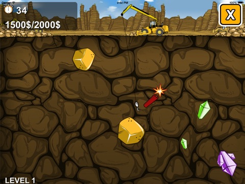 Gold Miner - A Mining Adventure screenshot 2