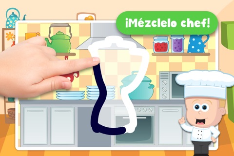 Kids Cooking Puzzle Teach me Tracing & Counting - Learn about the kitchen and how to cook your favorite food like a mini chef screenshot 2