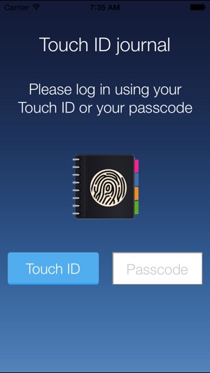 Touch ID journal(圖1)-速報App