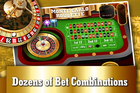 Monte Carlo Roulette Table FREE - Live Gambling and Betting Casino Game screenshot 2