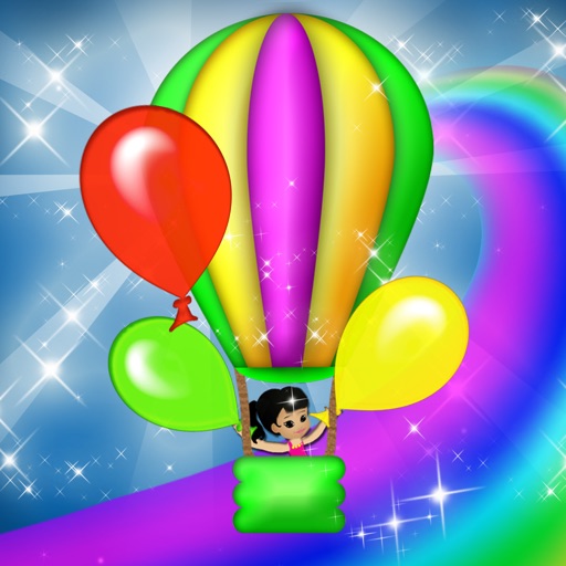 Colors Ride Magical Balloons Simulator Game Icon