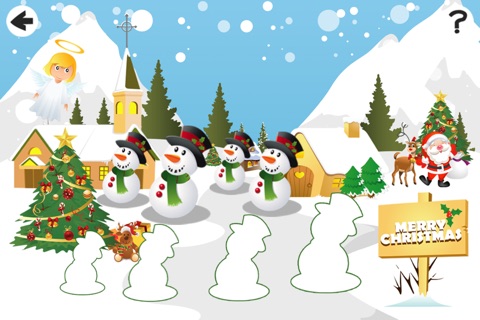 Baby & Kids Learn To Sort the Christmas Animals By Size: Educational Game-s screenshot 3