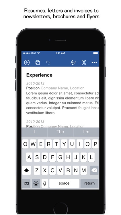 Templates for Microsoft Word (Office) screenshot-3