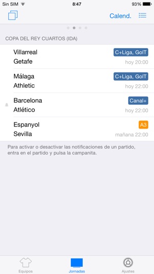 Goles Messenger - Alertas instantáneas de fútbol(圖4)-速報App