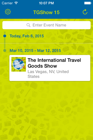 The International Travel Goods Show 2015 screenshot 2
