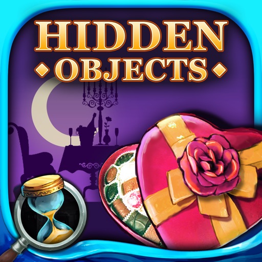 Hidden Objects - Sweet Valentine Kiss Icon