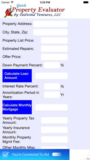 Quick Property Evaluator