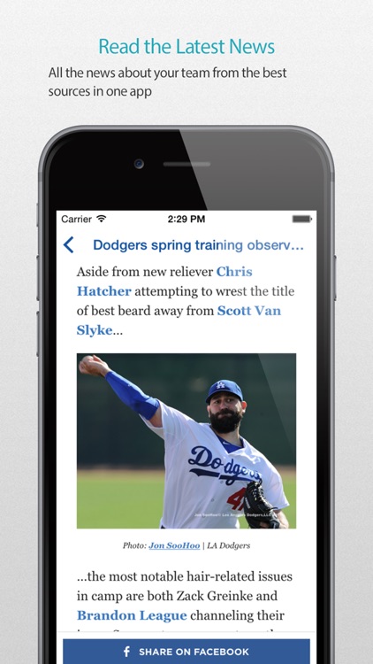 LAD Baseball Schedule Pro