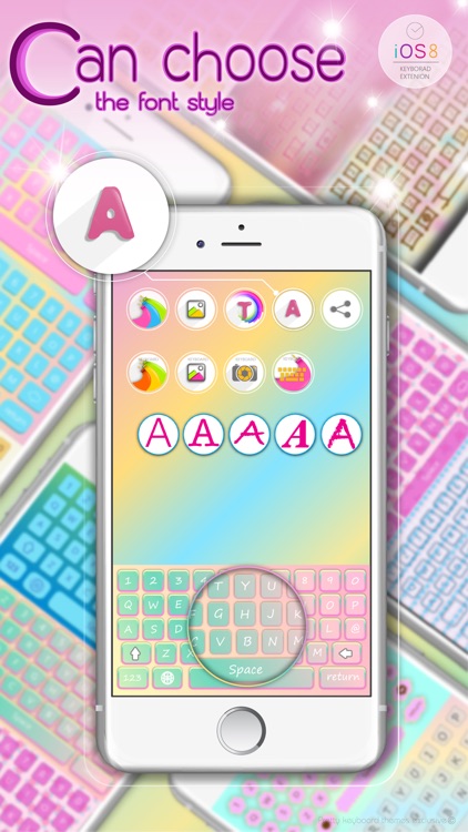 PrettyKeyboard ThemesExclusive Greek language screenshot-3