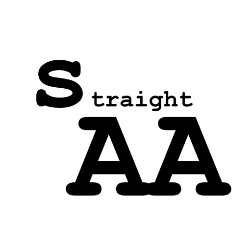 Straight AA icon