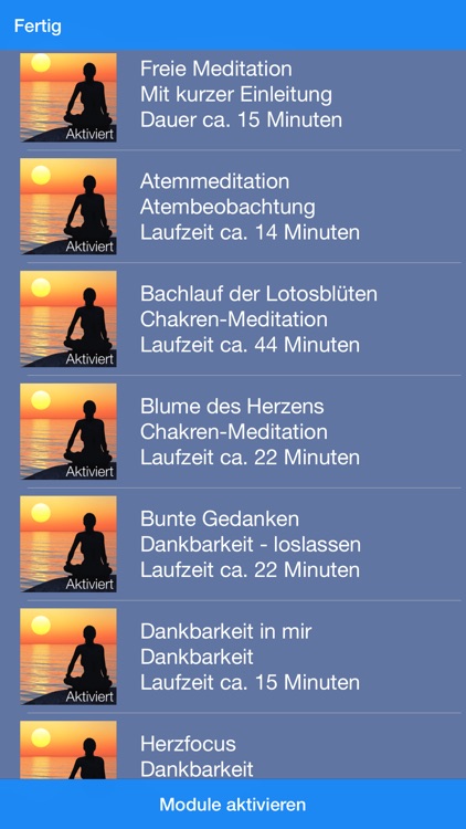 Meditation für innere Ruhe