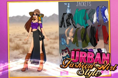 Urban Fashion Girl style screenshot 2