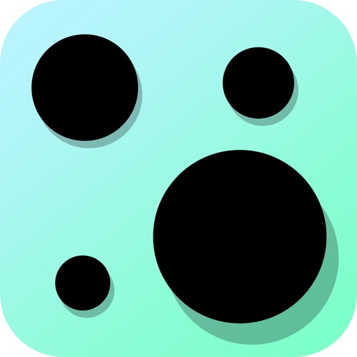 Free Dots-Shoot black free dots to the rotating circle for fun! Hit others you'll die! iOS App