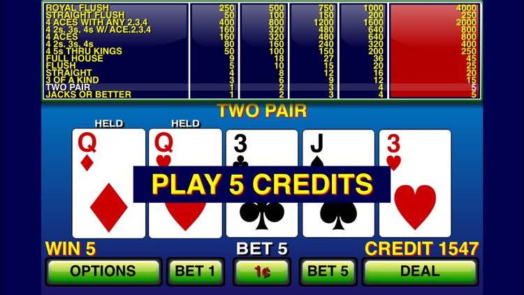 Video Poker ⋆
