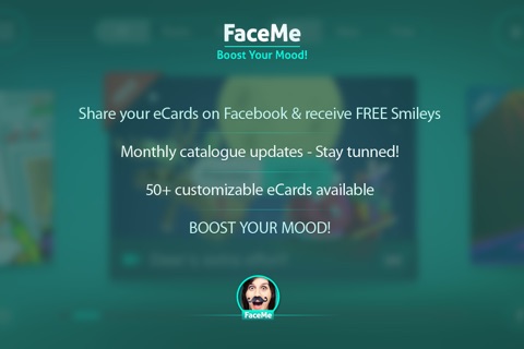 FaceMe Video Booth - send funny eCards screenshot 3