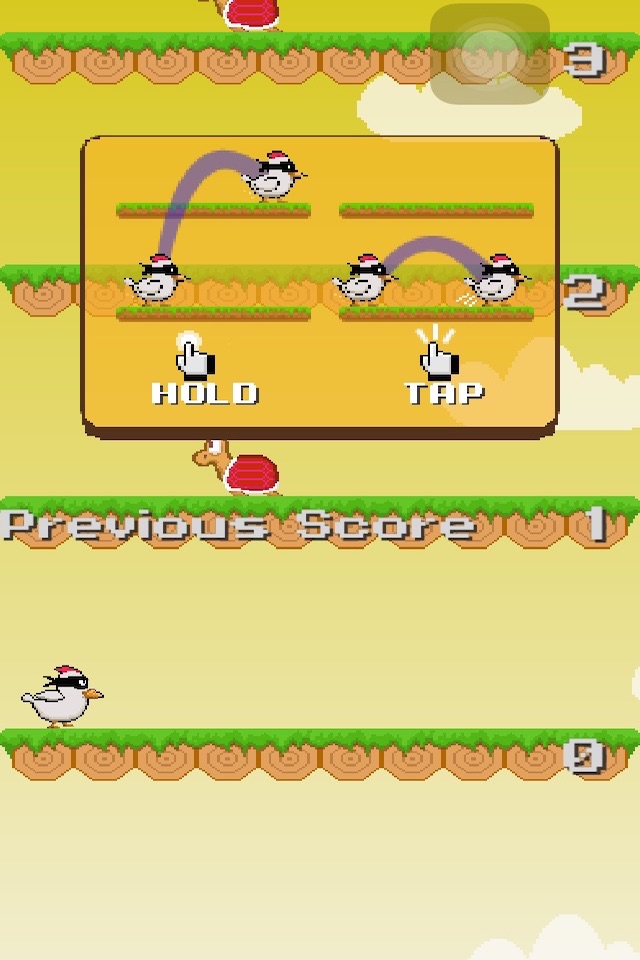 Jump Ninja Chicken screenshot 2