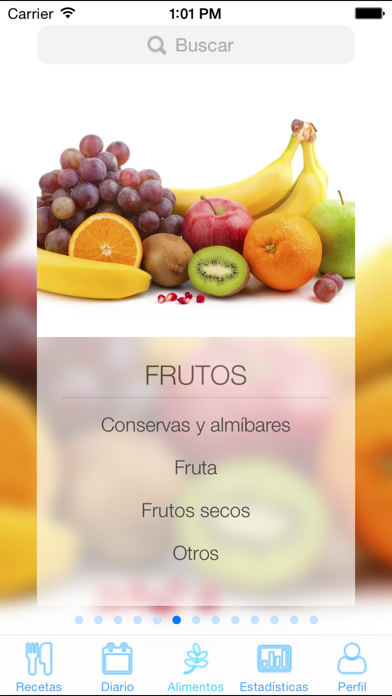 FoodMeter Captura de pantalla de la aplicación