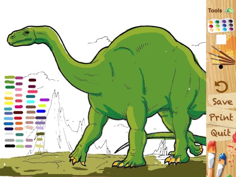 Dinocolor fun (coloring for kids) screenshot 3