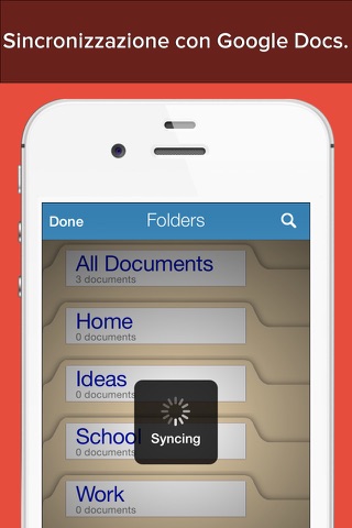 My Writing Desk for iPhone -The Perfect Document Writer & Text Editor with Google Docs™ Sync screenshot 4