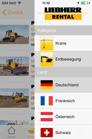 Liebherr Rental screenshot 2