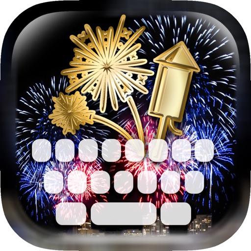 KeyCCM – Fireworks : Custom Color & Wallpaper Keyboard Themes in The Real Firecracker Magic Collection