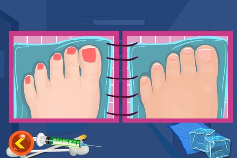 Toe Surgery - Crazy foot surgeon adventure and doctor game screenshot 2