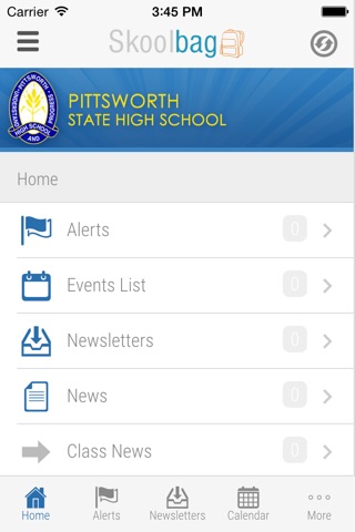 Pittsworth State High School - Skoolbag screenshot 2