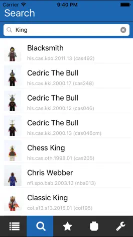 Game screenshot Unofficial Minifigure Catalog apk