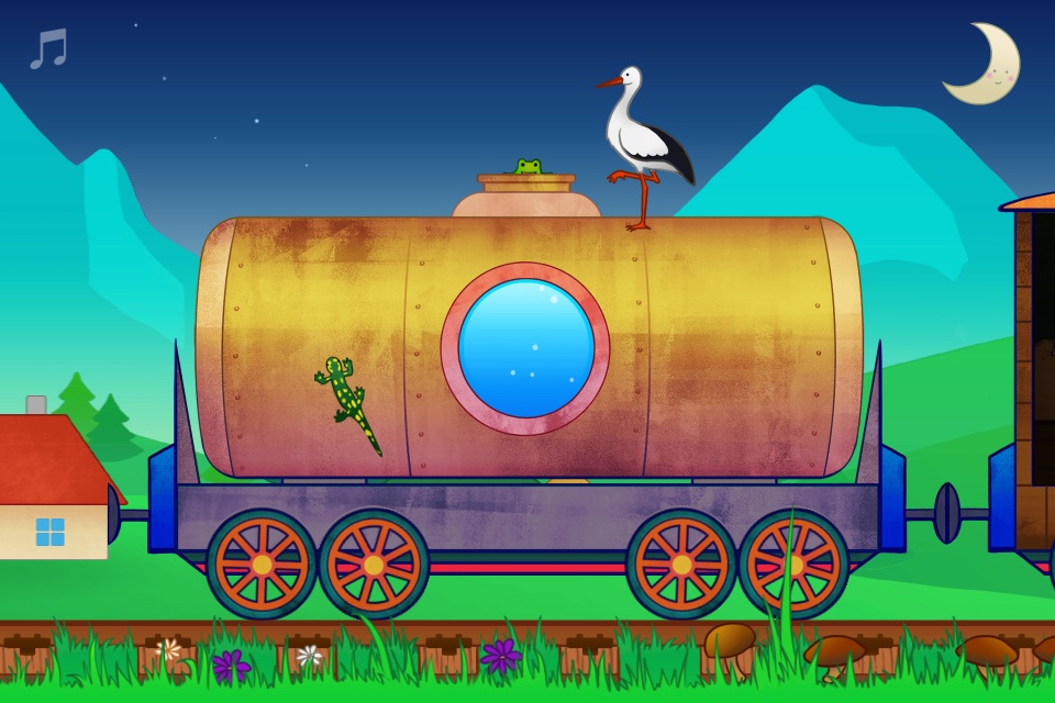 Animal Train for Toddlers screenshot 4