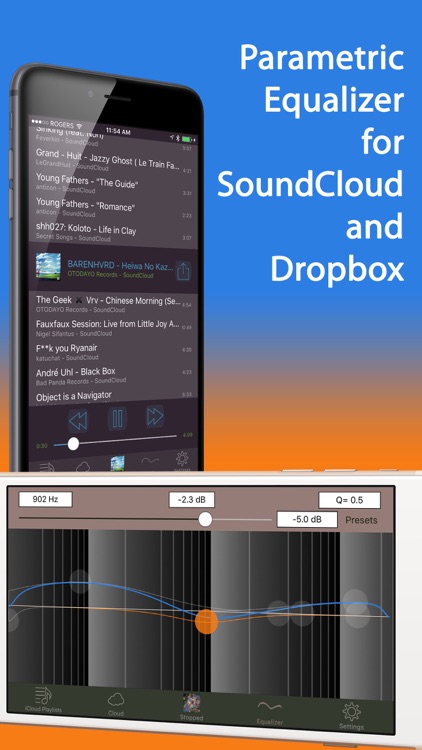 CloudEQ - Equalizer for Dropbox and SoundCloud