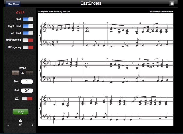EastEnders - Learn to play this well known theme on the Piano or Keyboard screenshot-3