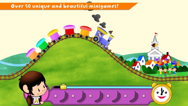 Zuzu's Bananas: A Monkey Preschool Game screenshot-0