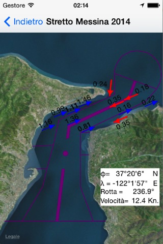 Messina Strait Current 2014 screenshot 2