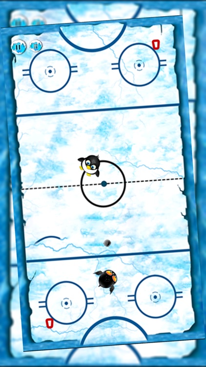 Penguins Ice Kingdom : Puffy Fluffy Air Hockey League