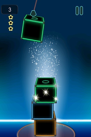 A Neon Stacked Boxes Of State Bright - In Glowing Cubed Light Glory Game Free screenshot 2