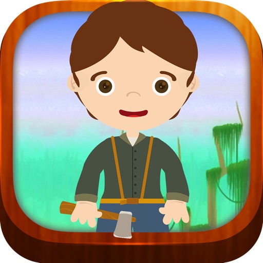 A Awesome Lumber Farmer man - Lumberman for wood hunter iOS App