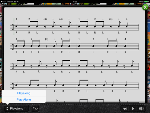 Learning Drums Vol. 1 screenshot 4